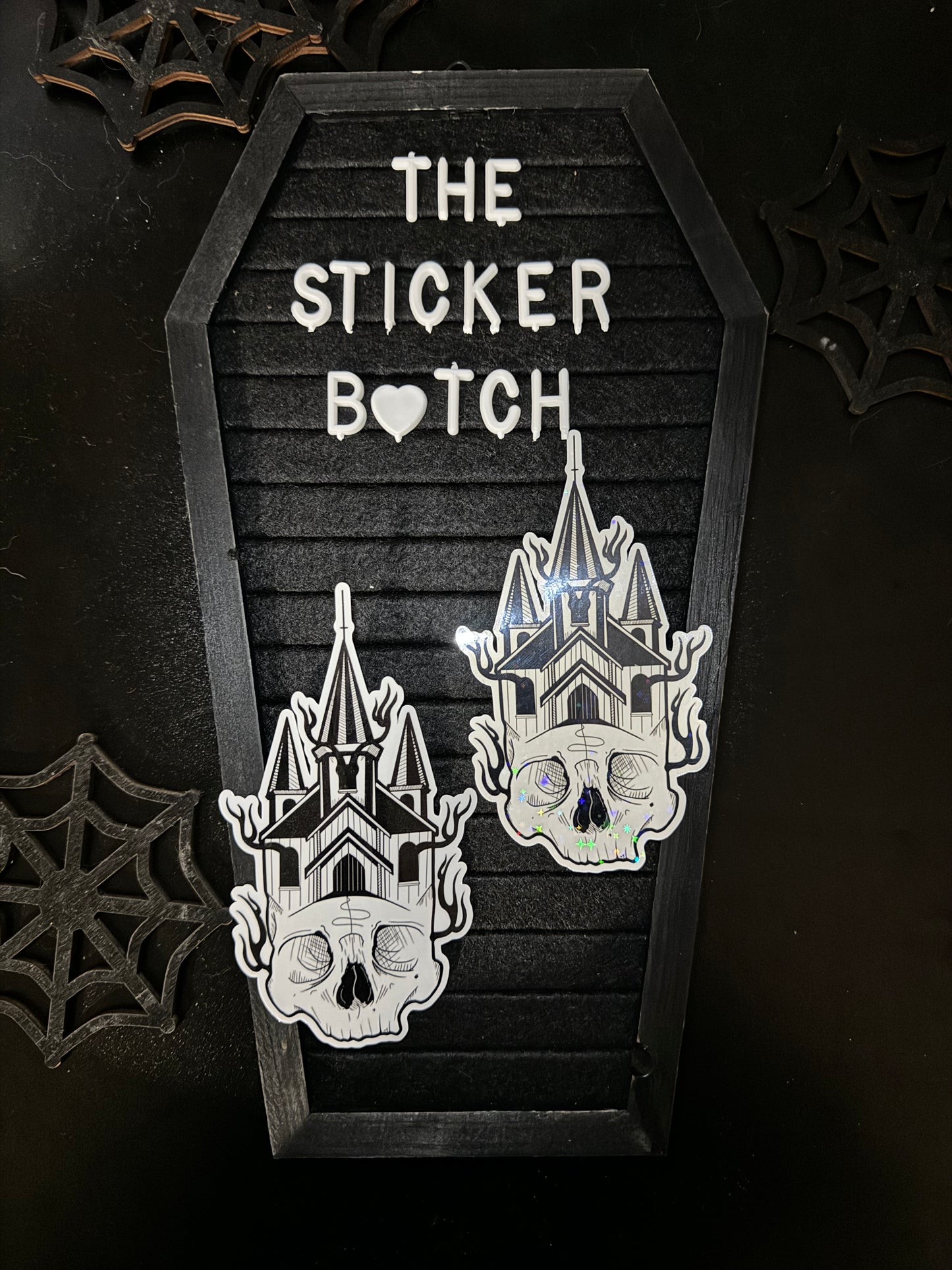 Burn it Sticker