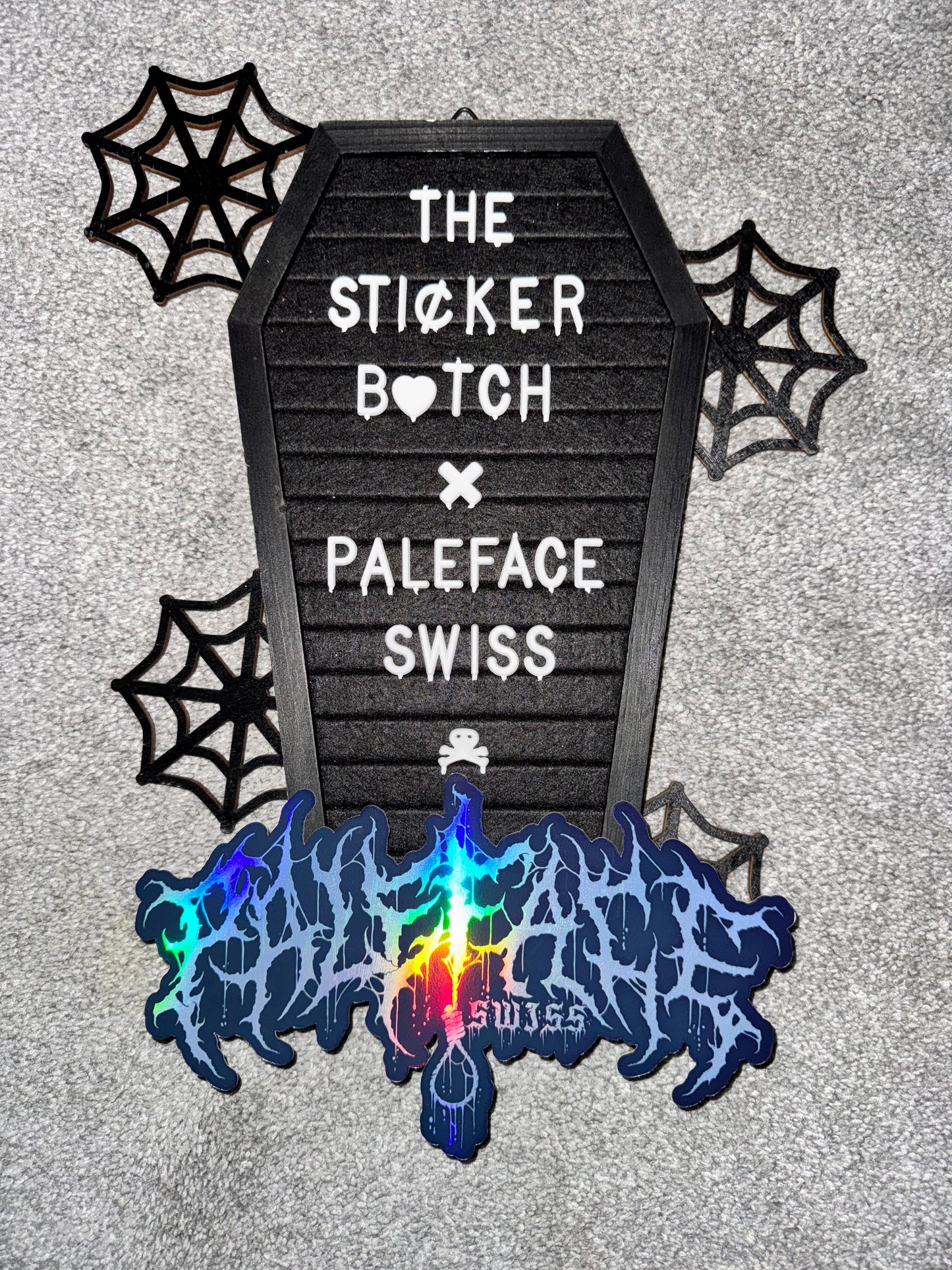 Paleface Swiss large Logo Sticker