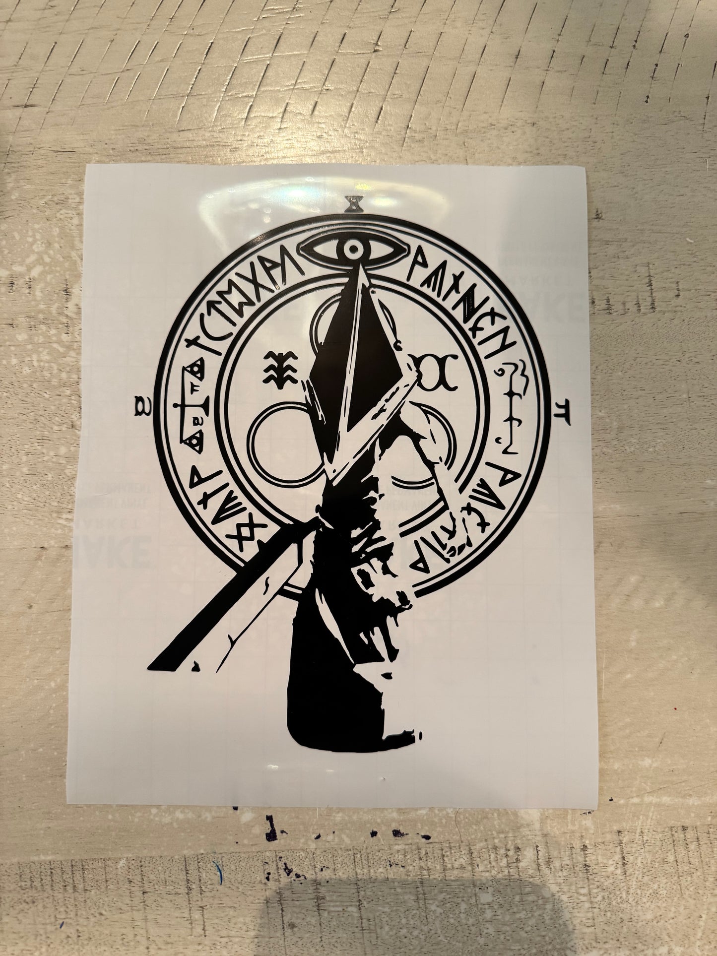 Silent hill Decal.