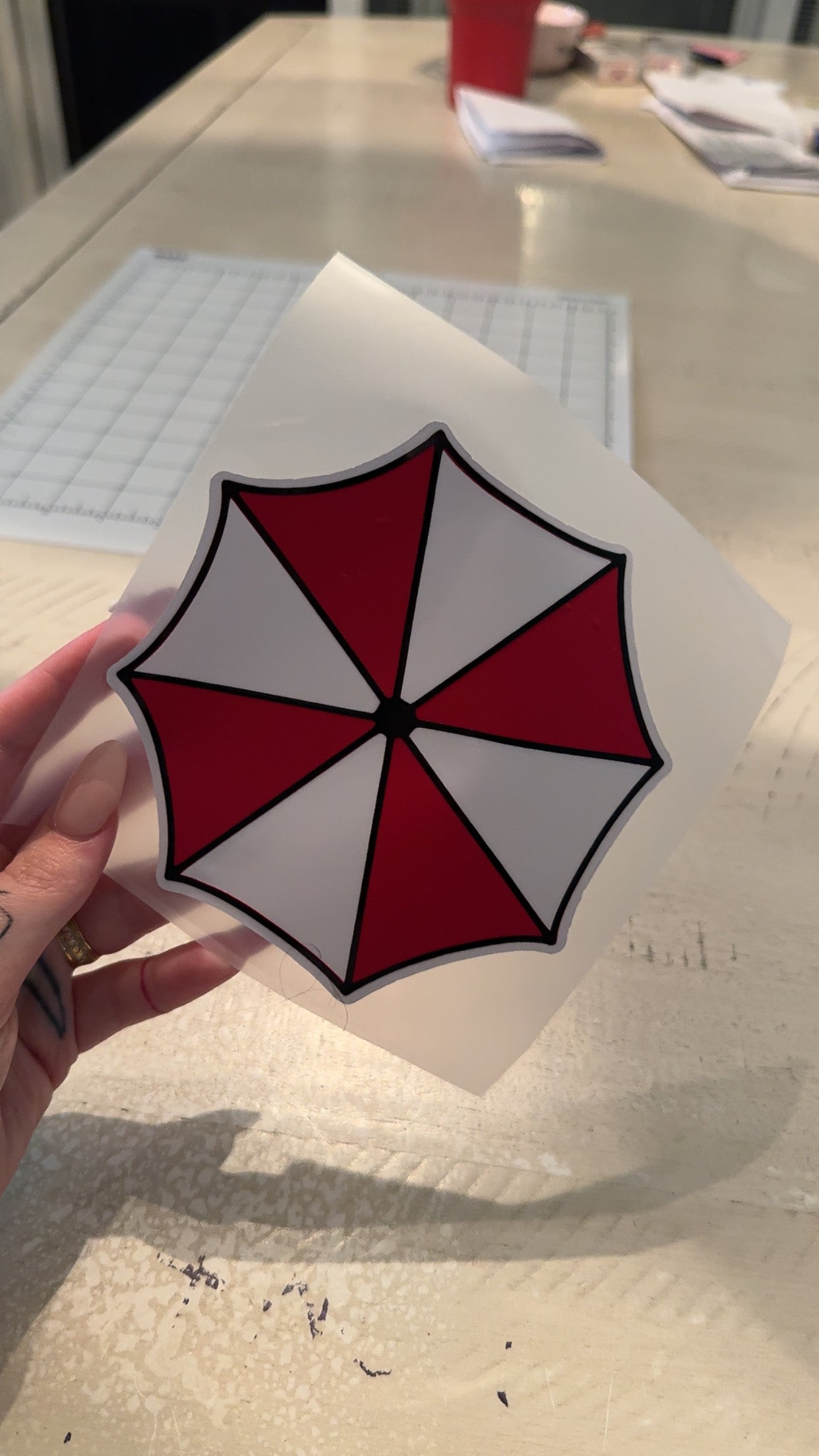 Umbrella corp decal