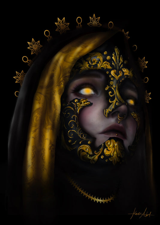 “ AUREA MORS “ print